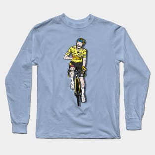 Jonas Vingegaard Champion Tour de France 2022 - Yellow jersey Long Sleeve T-Shirt